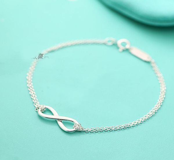 

925 silver designer love bracelet charm bracelets couple vintage luxury luck infinity hearts pendant bracelet for womengirl logo 1532929, Golden;silver