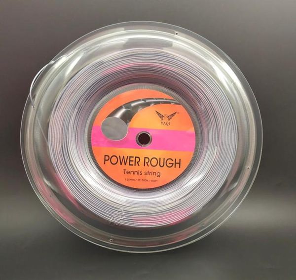 

similar to luxilon alu power big banger rough tennis racquet string 200m gray color polyester tennis string5061114