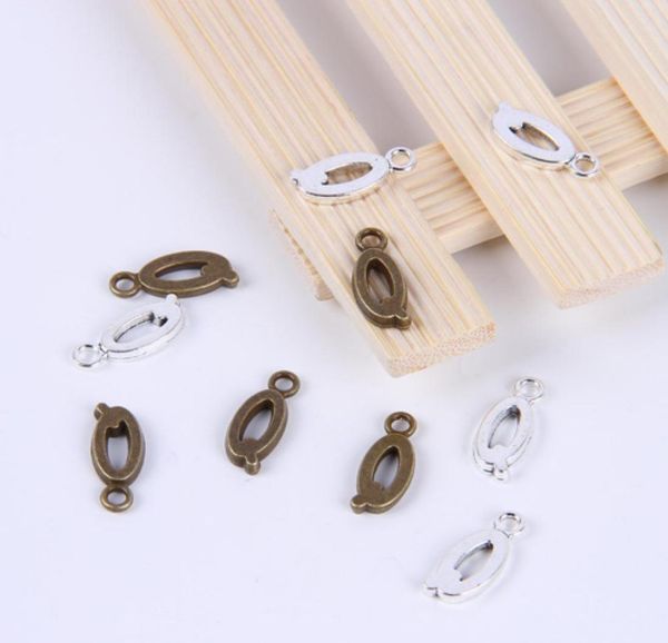 

2015new fashion antique silvercopper plated metal alloy selling az alphabet letter q charms floating 1000pcslot 017x8079513, Bronze;silver