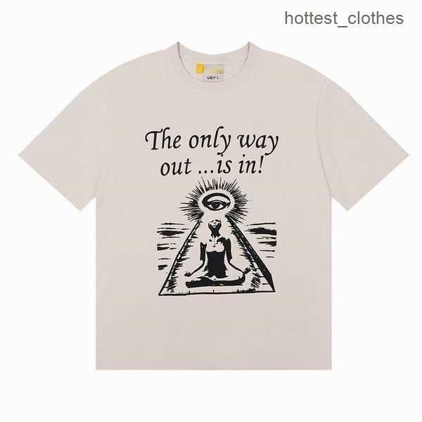 

2023 galleryse depts shirt men's t shirts tees polos mens women designer cottons man s casual 4 9zss, White;black