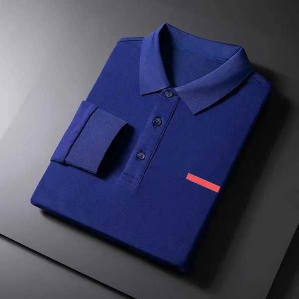 

summer fashion man designer men's polos polo t shirt pullover tees man jacket stylist long sleeve tshirts sweatshirt men women's s, White;black