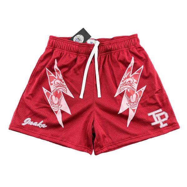 

double layer mesh inaka power shorts ip shorts pants beach pants knee length shorts, White;black
