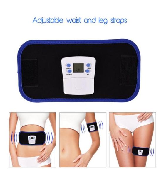 

ems body muscle trainer electric abdominal toning belt waist trimmer belt relieve muscle pain slimming belt body massager 355544233