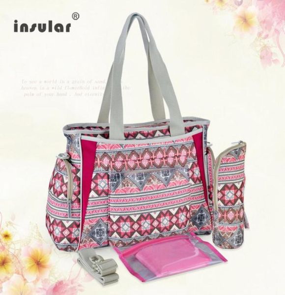 

whole insular canvas baby diaper bags multifunctional bohemia style nappy bags mommy bags8522923