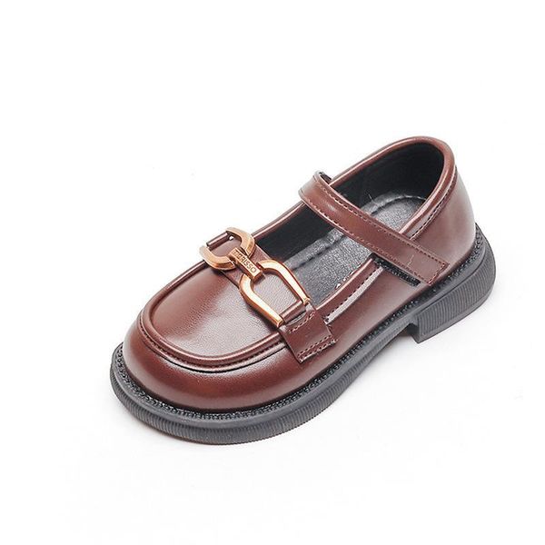 

sneakers baby shoes kids casual footwear girls black leather spring patent loafers f14364, Black;red