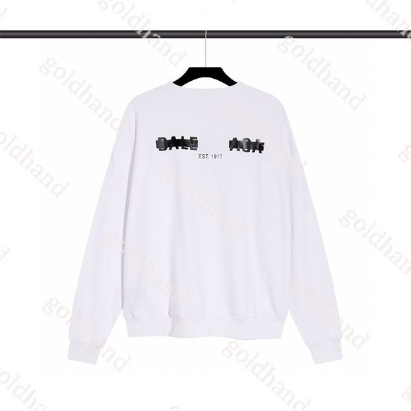 

mens hoodie pullover designer retro letter printed hoodie high street hiphop sweatshirts long sleeve, Black