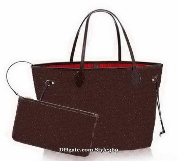 

women shoulder bag large tote shopping handbag tote satchel retro purse cosmetic bags 5 colors 2pcs sets6069468