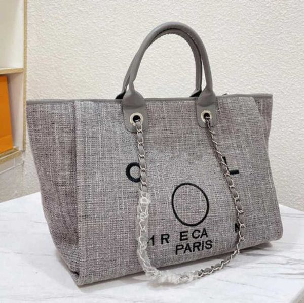 

ch luxury fashion women's hand bags embroidered brand handbag female pearl beach bag big shopping small backpacks canvas chain backpack