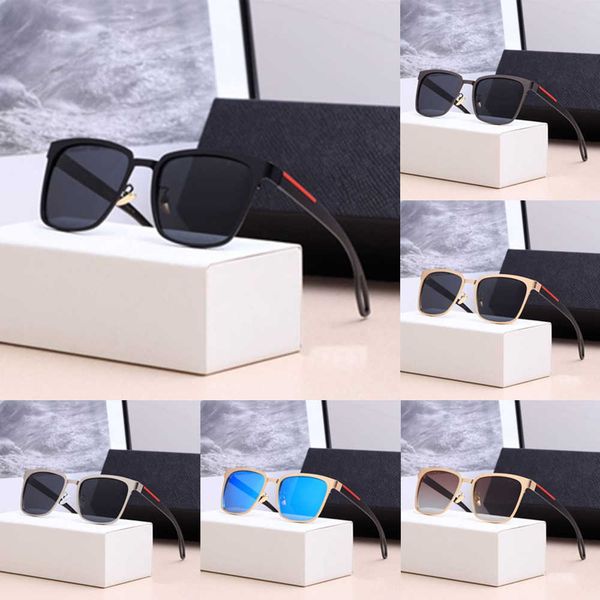 

designer sunglasses for men women luxury ray bans sun glasses plated square frame brand retro polarized fashion goggle highly quality 16 col, White;black