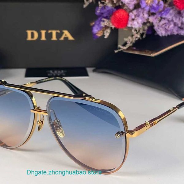 

factory wholesale original dita sunglasses online store men's sunglasses mach eight dita fashionable aviator glasses with myopia, White;black
