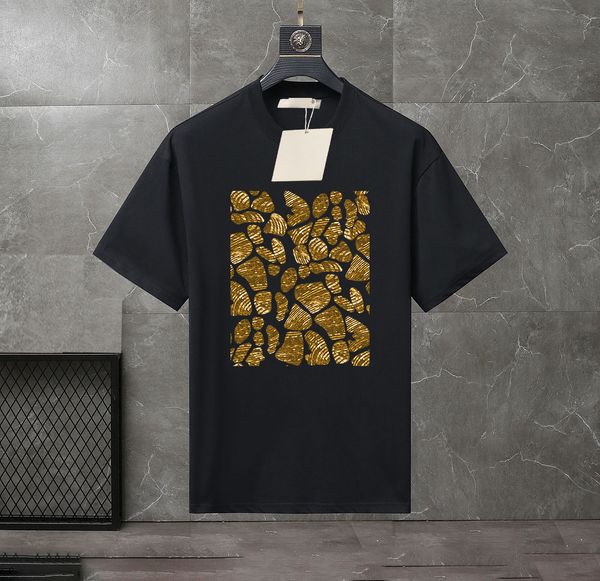 

2023 summer men's and women's fashion and leisure brand temperament joker soft cartoon letter printed t-shirt size xs-4xl#sl14, White;black