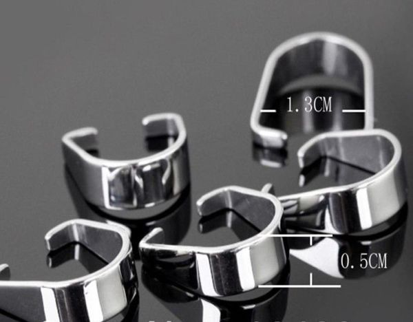 

1000pcs 13mm buffing stainless steel silver claspamphooks jewelry accessoriesdiy pendant9080873