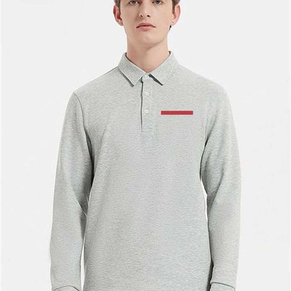 

men's tee t shirt designer man polos mens polo shirts pullover long sleeve tees solid tshirts sweatshirt sportswear oversized tshirt w, White;black