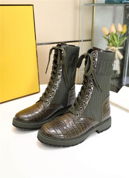 

scok shoes rococo combat ankle boots leather biker boot size 38 with dustbag box9812360, Black