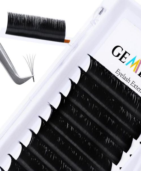 

gemerry easy fan lashes cd curl volume fan eyelash extensions mink eyelashes 2025mm mix length blooming lash russian eyelash3809415