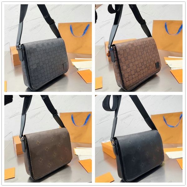 

mens designer messenger bag district pm crossbody classic luxurys shoulder bag for man monograms handbag designers men's flap purse bus