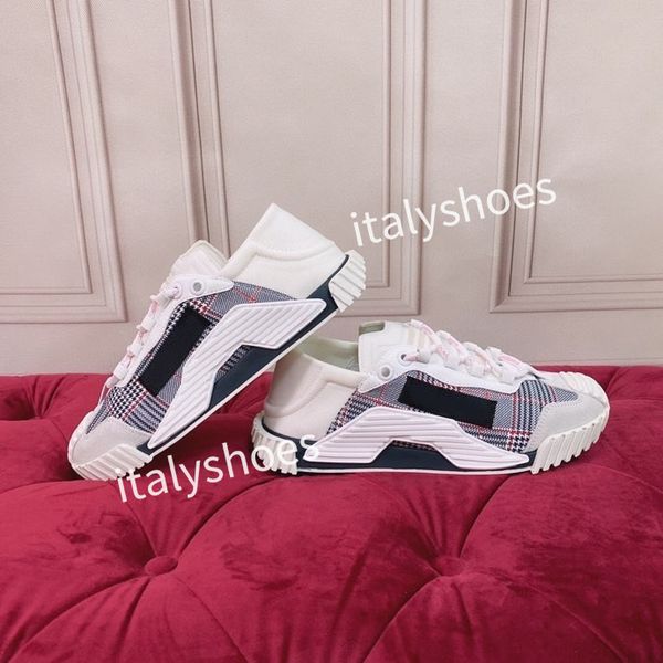 

new designer brand casual shoes italy sneakers sequin classic white do old dirty mens womens casual shoe lace up, Black