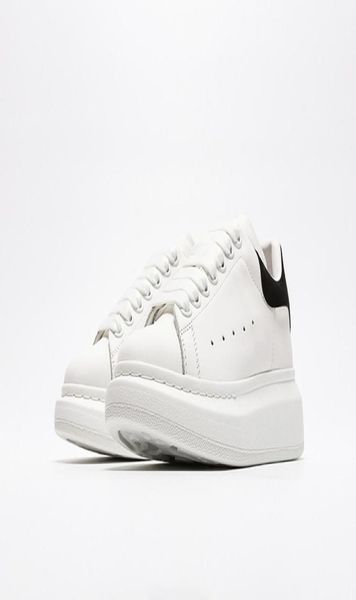 

men casual shoes matte leather platform handmade chaussures woman shoe black velvet scarpe sports comfort trainers siz1035953