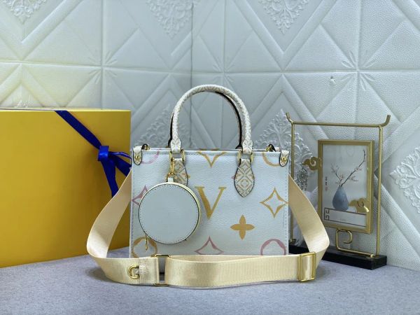 

mt l on sunrise pm the totes onthego shoulder bag colorful womens designer handbag go spring in the city gradient color m45659