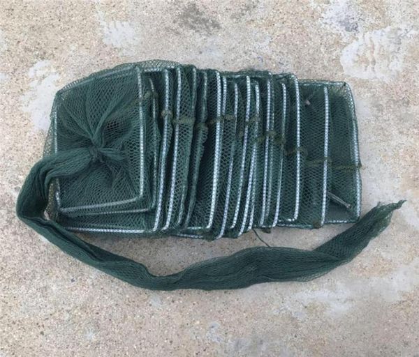 

foldable fishing net multifunctional portable nylon fishing net crab crayfish lobster catcher live trap fish tools49949861146589