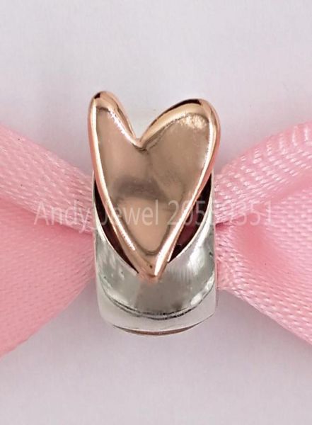 

andy jewel authentic 925 silver beads hand heart clip charm clips fits european pandora style jewelry bracelets necklace 7886330338, Black