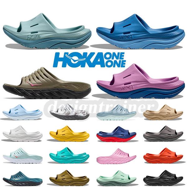 

hoka one one orda recovery slide 3 for mens women hokas sandals people shifting sand designer sneakers lifestyle triple white black dhgate s