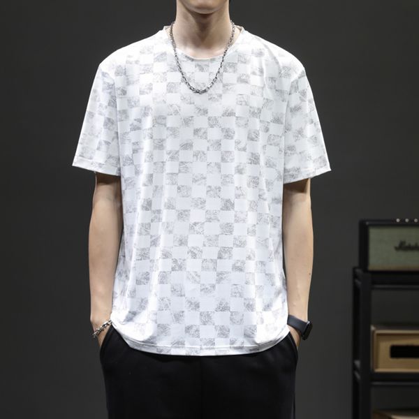 

men's t-shirts plain tie dye men's t-shirt 2023 summer casual breathable cool quick drying t-shirt men's clothing, White;black