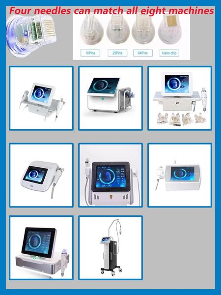 

epilator disposable consumable cartridge needle tattoo beauty fractional rf gold 10pin 25pin 64pin and nano microneedle for salon