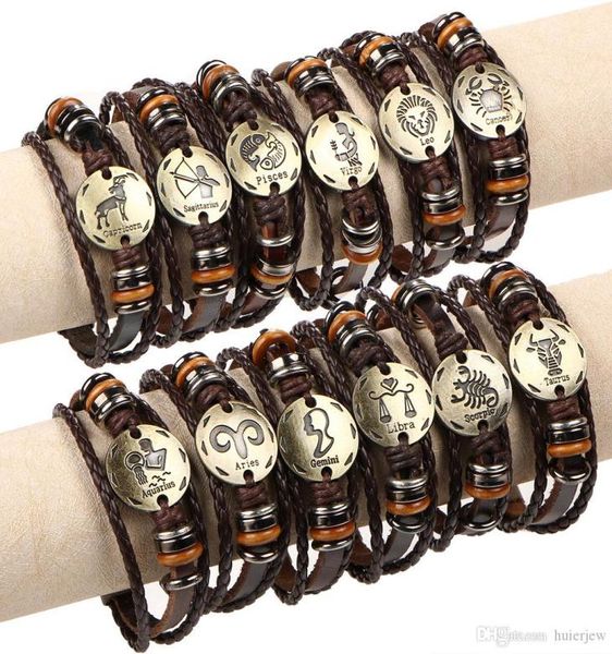 

charms bracelets for men women braided charm bracelet bangles gold lion head wristband adjustable cuff leather bracelet5627572, Golden;silver