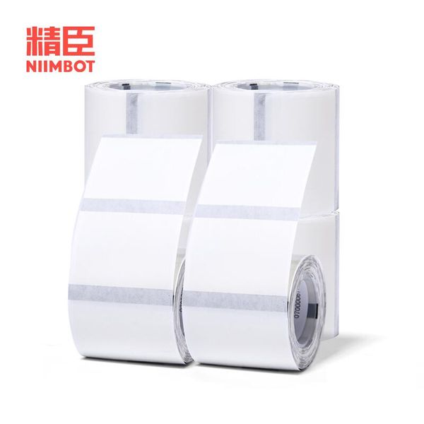 

paper niimbot b21 transparent label printing paper name sticker waterproof selfsticking thermal label paper price label sticker
