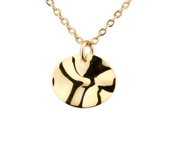 

round irregular 14k gold plated pendant necklace fashion elegant necklaces gift for woman jewelry3639991, Silver