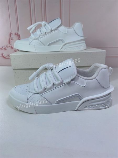 

new classic designer casual shoes for women flat sneakers panda white black grey fog chunky glod2023