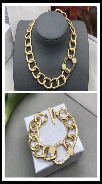 

designer necklaces set bracelet for women big chain luxury jewelry gold necklace bracelets head mens brands v wedding hip hop box 9958580, Silver