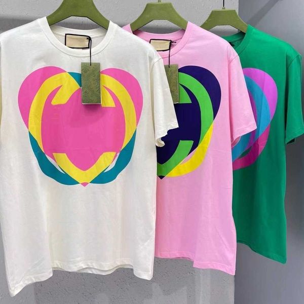 

mens women designers shirt fashion trend men s casual t shirts man clothing street designer loose sleeve girl clothes couple models tshirts, White;black
