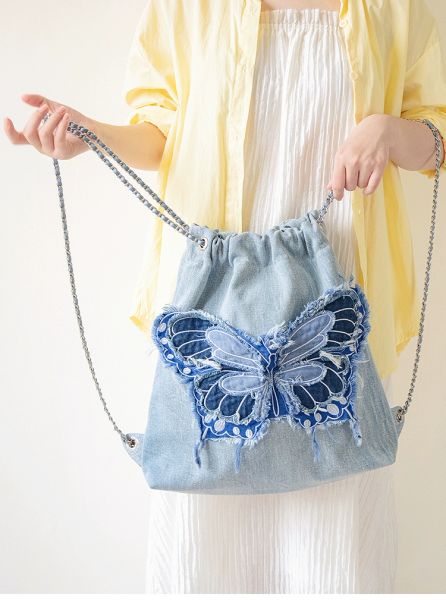 

elegant women emobss canvas buckle backpack satchel purse shoulder bag 65