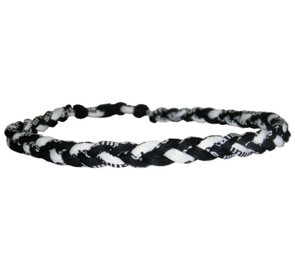 

original men kids boys titanium braided 3 ropes tornado choker for sports football baseball softball girls mom necklace3335102, Golden;silver