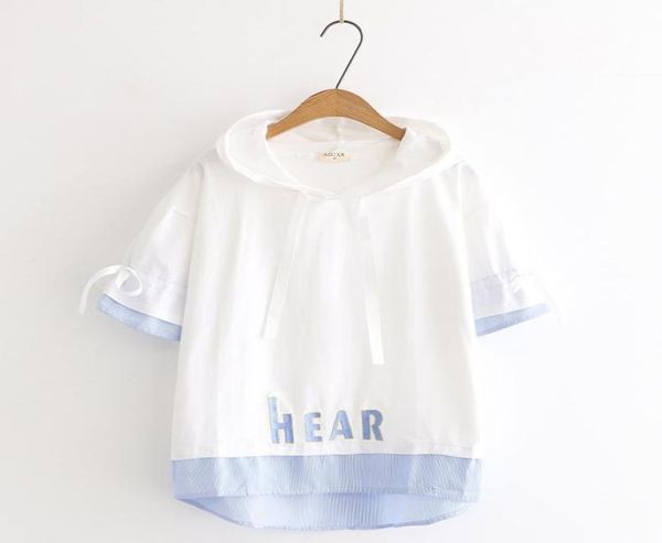 

student gilrs short sleeve tees 2020 new arrival soft cotton material meshable8195085, Blue