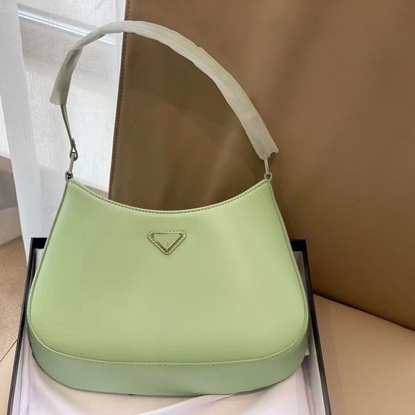 

designer cleo handbags women bag shoulder liu wen's same french underarm women's leather handbag medieval bright face hobo single