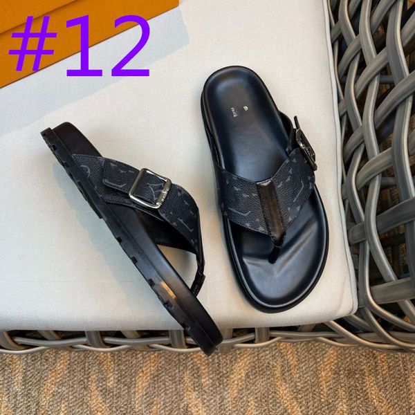 

30model new luxurious men thick bottom slippers platform bathroom slides non slip trend designer shoes ladies female mule shoes flip flops s, Black