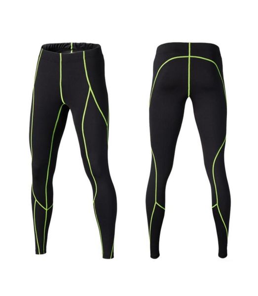 

running pants quick leggins sports jogging yoga dry training football mens fitness compression tights kids64327549607505, Black;blue