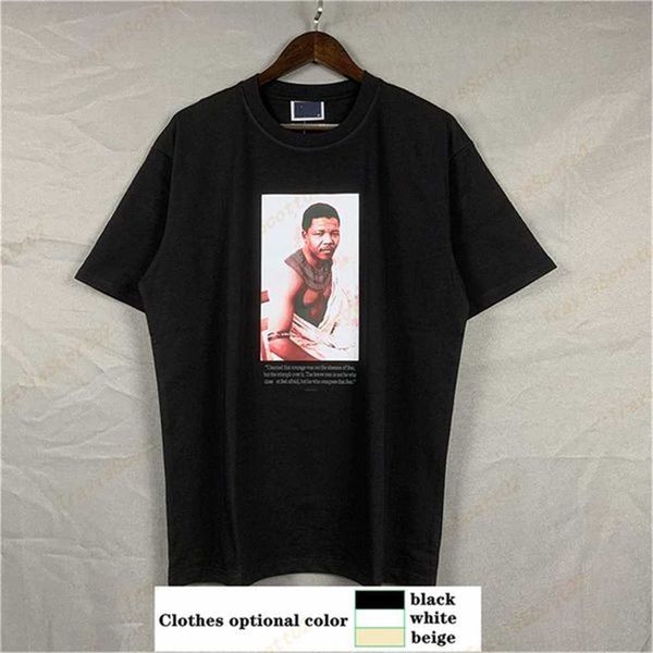 

men t shirt mens designer kithi shirts tech fleece reflective luminous trapeze print crew neck cotton loose antipilling breathable sports t, White;black