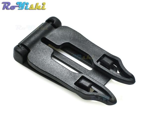 

20pcslot 1quot plastic adjustable foldable webbing clip buckle connect lock out pressing for multi molle tactical backpack7414145, Black