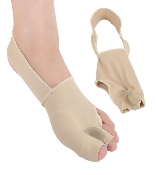 

272 toe separator hallux valgus bunion corrector ortics feet bone thumb adjuster correction pedicure sock straightener bunion c8218431085, White;pink