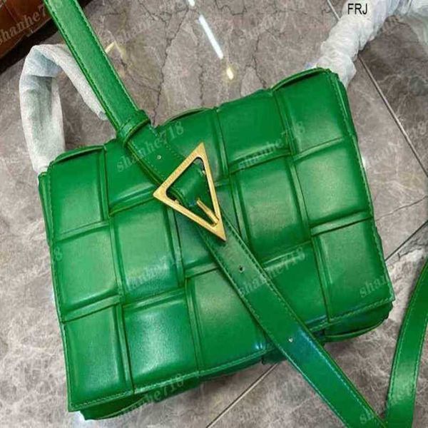 

designer bottegas bags venetas cassettes cowhide plaid weave shoulder crossbody luxury handbags lady casual flap purses have logo frj mz9h 8