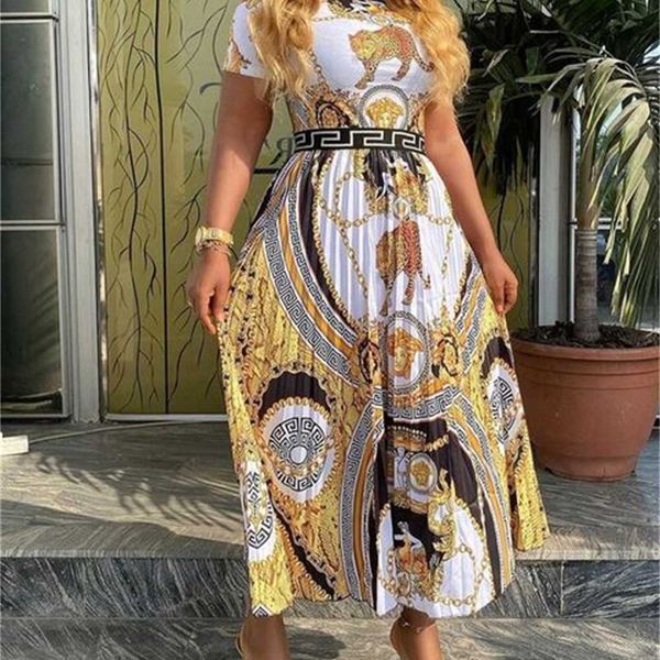 

high waist a-line dresses women autumn long sleeve spring vintage boho blue luxury elegant embridery print club party dress one-piece skirt, Black;gray