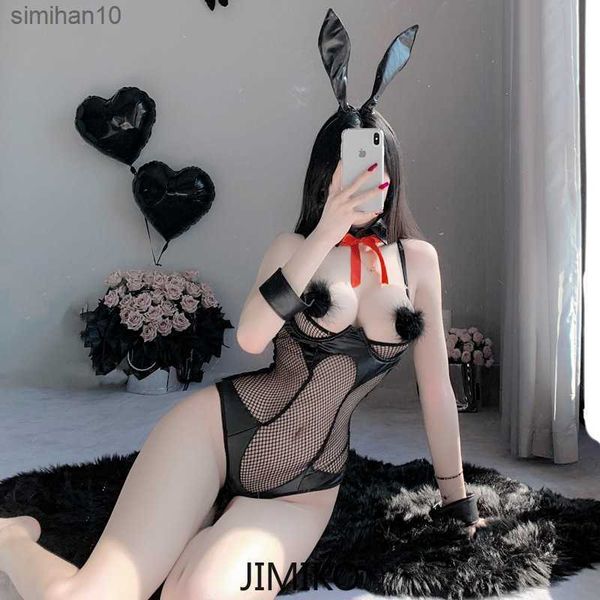 

jimiko cosplay bunny girls woman anime costumes porno bodysuit open bra babydolls lingerie erotic suit game 18+ l230518, Red;black
