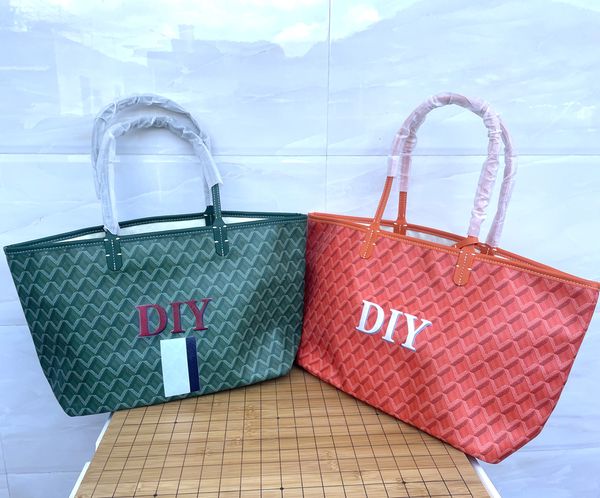 

women's shopping bags totes bags composite shoulder bag tote single-sided real handbag diy do it yourself handmade customized personali