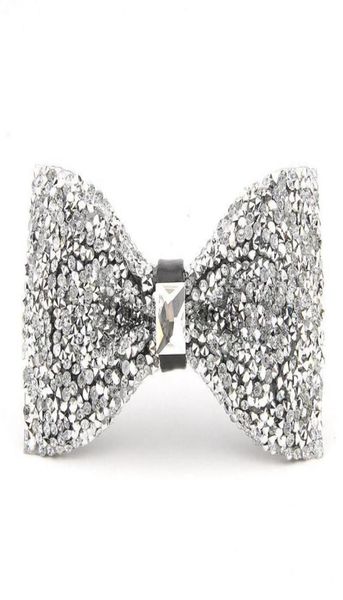

sparkly white rhinestone wedding mens bow tie fashion diamond man bow ties real pos tuxedos groom in stock 3135090, Red;black