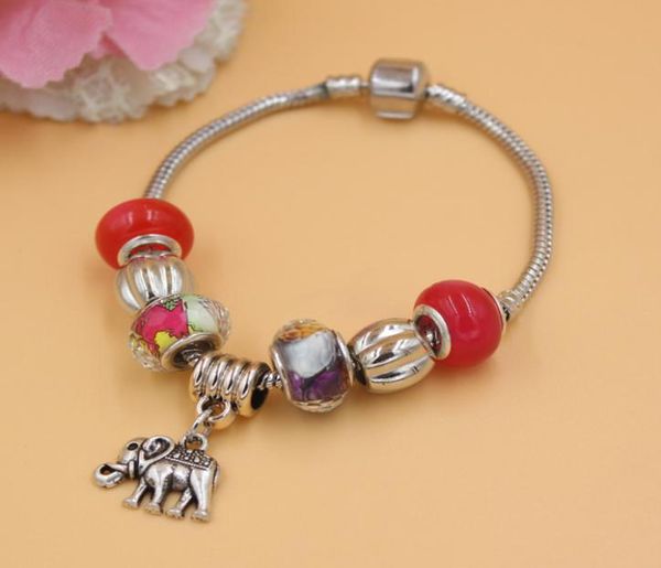 

new arrival jewelry whole diy interchangeable european style charms animal elephant charm bracelets jewelry7361857, Golden;silver