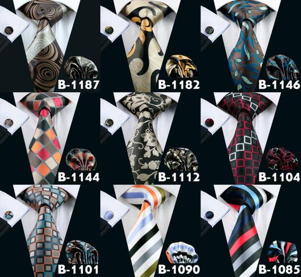 

all kinds of mens tie 47 styles neck tie set for men ties brand tie hanky cufflinks set 2214049, Black;blue